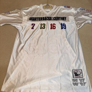 QUARTERBACKS OF THE CENTURY Mitchell & Ness NFL Throwbacks 2004 Jersey Size 56